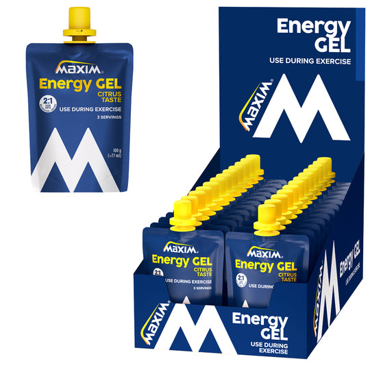Energygel Maxim Energy gel Citrus 100GR 24