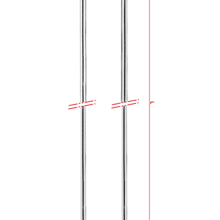 Spaken 268-13 Rodi - RVS (100 stuks)