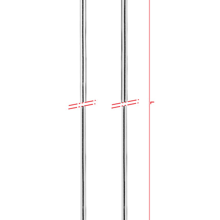 Spaken 282-13 Rodi - RVS (100 stuks)