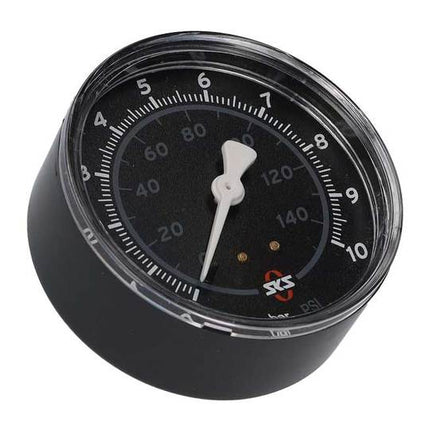 Pomp SKS Manometer 63MM 10 BAR Zwart