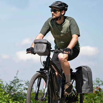 Fiets stuurtas KLICKfix Aventour Compact Waterproof Grijs