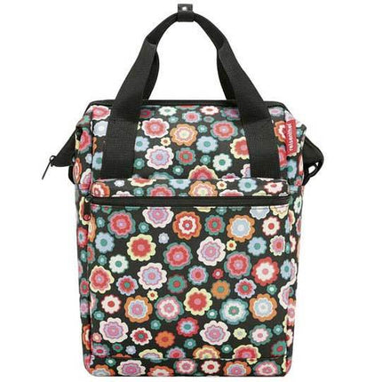 Enkele Fietstas KLICKfix Roomy GT Happy Flowers Multicolor