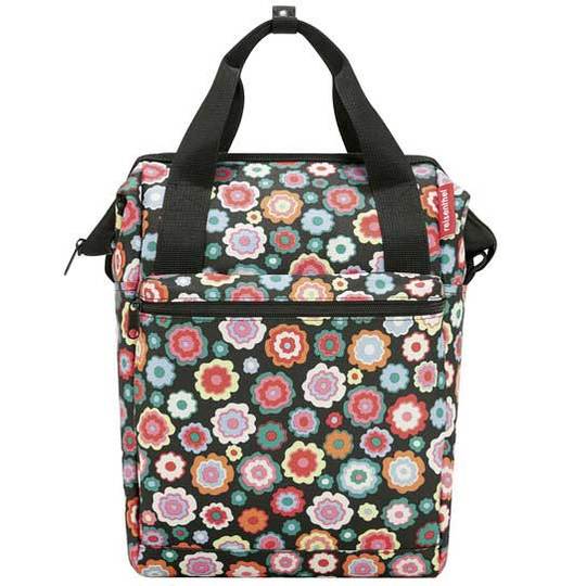 Enkele Fietstas KLICKfix Roomy GT Happy Flowers Multicolor
