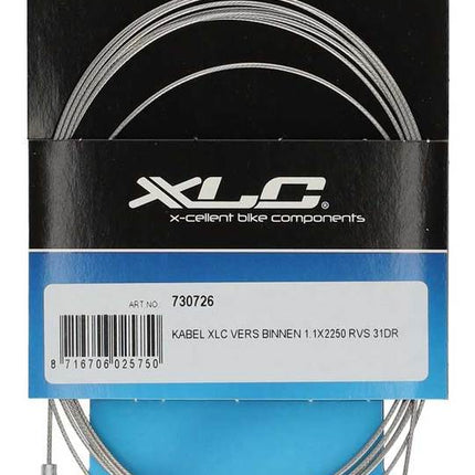 Versnellingskabel XLC Kabel Vers Binnen 1.1X2250 Zilver
