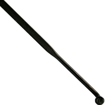 Platte spaak 220-14 Edge recht ø2.00 mm - zwart