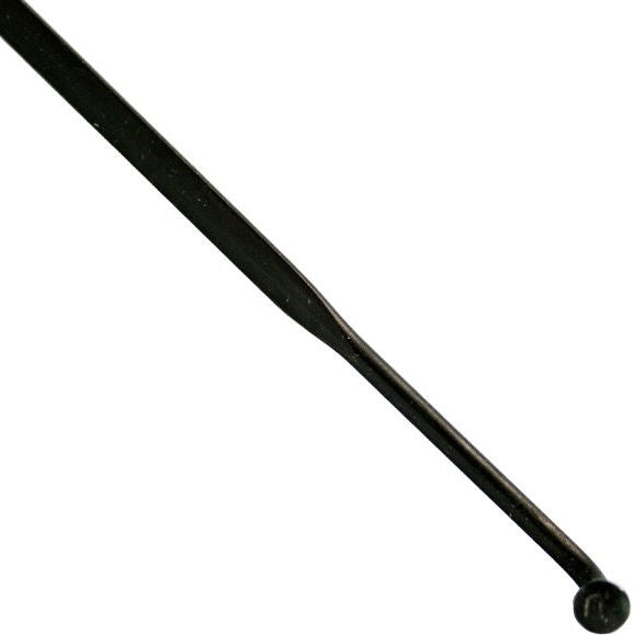 Platte spaak 220-14 Edge recht ø2.00 mm - zwart