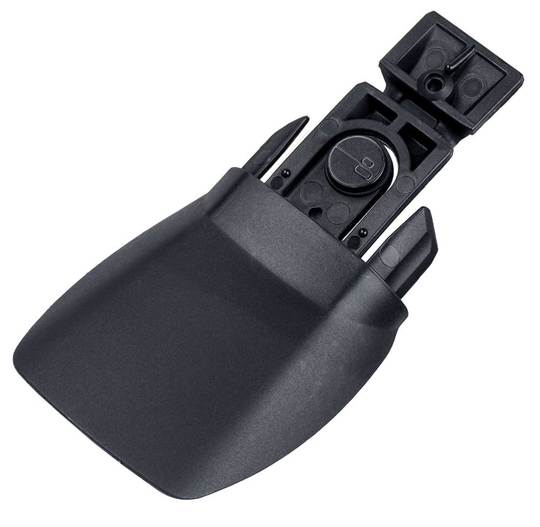 Spatlap Curana Apollo 50 PVC Zwart