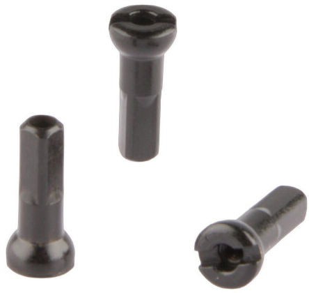 Spaaknippels Alpina Batpower 14G - ø9mm / M2.3 - messing zwart (1000 stuks)