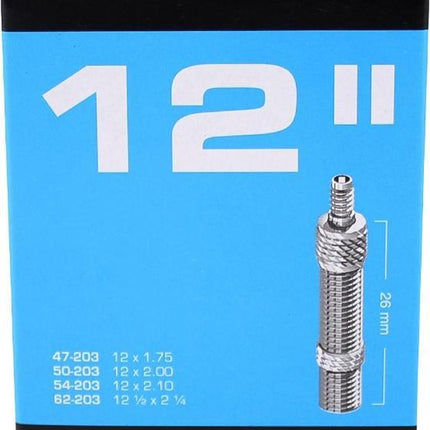 fiets binnenband - Impac 12 X 1.75/2.10 (47/62-203) Dv 26 Mm