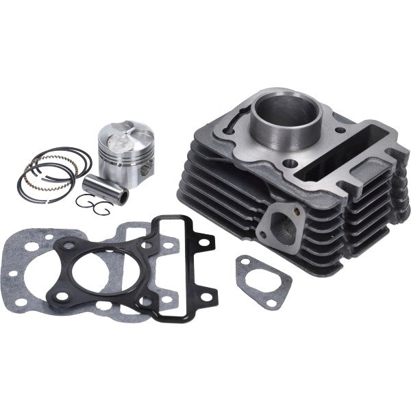 cilinder DMP + zuiger 50cc 39mm sco piaggio 4t-3v I-get