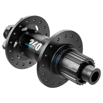 Achternaaf DT Swiss 240 Hybrid 32G 148/12 SH12 Zwart