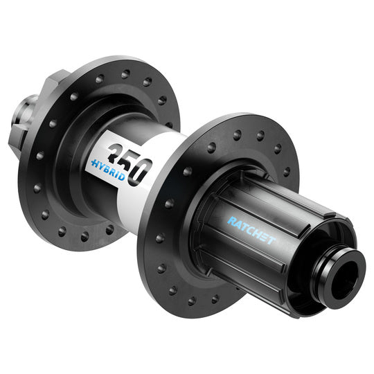 Achternaaf DT Swiss 350 Hybrid 36G 148-12 Zwart