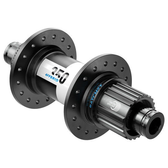 Achternaaf DT Swiss 350 Hybrid 32G 148-12 SH12 Zwart