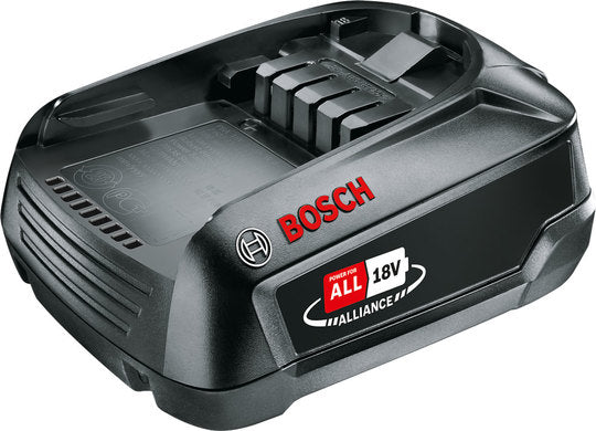 Bosch Accu 18V 2.5AH Zwart