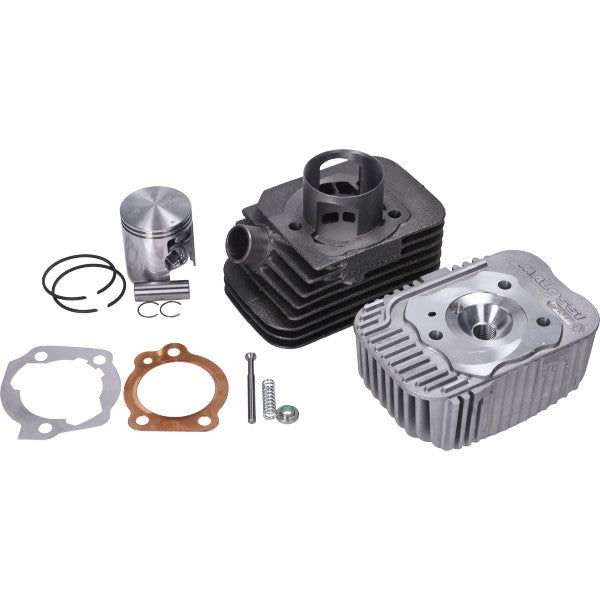 cilinder met kop malossi 43mm-p12 bromfiets vespa 3118733