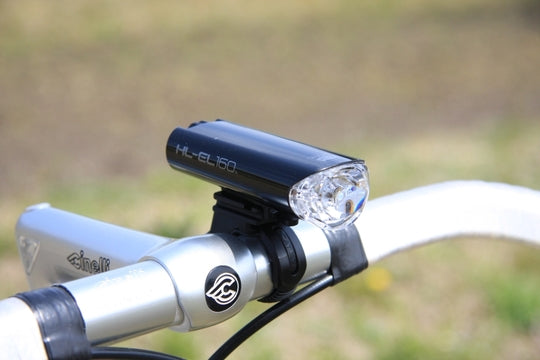 Fiets koplamp Cateye HL-EL160 Batt Stuur Zwart