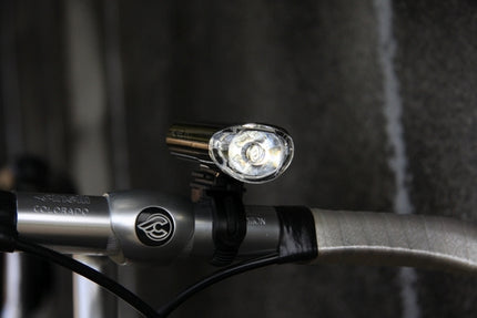Koplamp Cateye HL-EL160 Batt Stuur Zwart