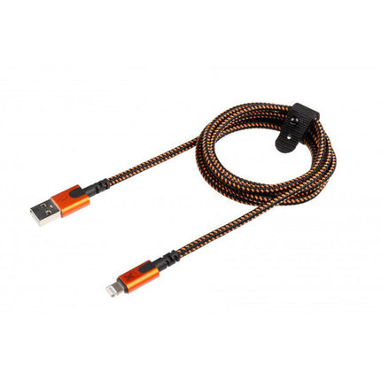 Kabel Xtorm Xtreme USB TO Lightning 1,5M-OR Zwart Oranje