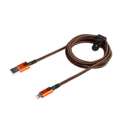 Kabel Xtorm Xtreme USB TO Lightning 1,5M-OR Zwart Oranje