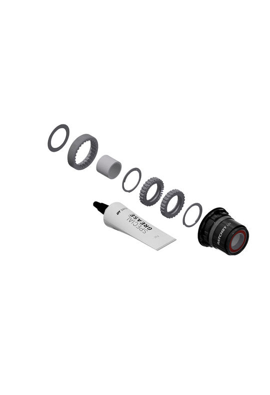 DT Swiss Ratchet Ombouwkit ATB M/BODY ALM 36T XD naaf Zwart