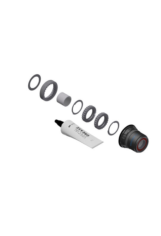 DT Swiss Ratchet Ombouwkit ATB M/BODY ST 36T XD naaf Zwart