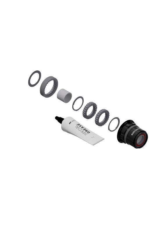DT Swiss Ratchet Ombouwkit Race M/BODY ST 36T XDR naaf Zwart