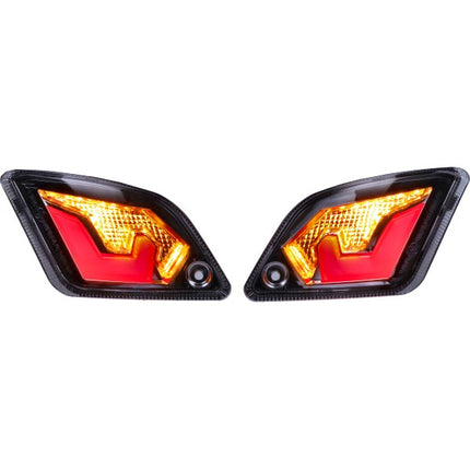 indicator light set Power1 LED Euro-4 E-mark Tub Evo-2 Light Smoke Rear GTS 125 - 300 2014-2022
