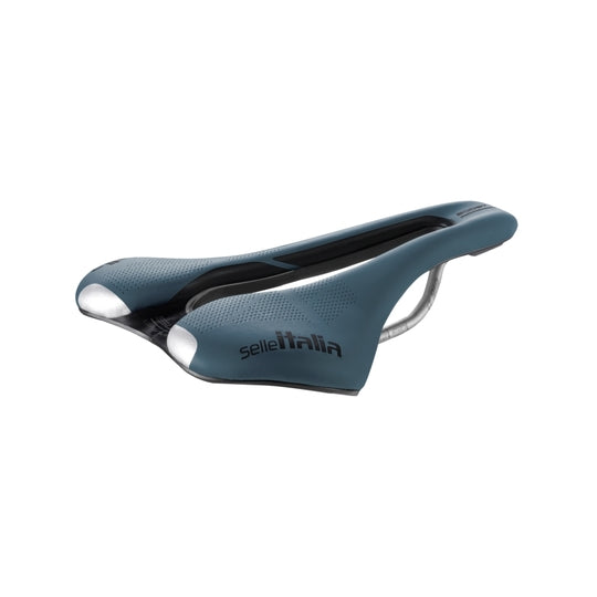 Zadel Selle Italia SLR Boost Gravel Superflow S3 Blauw