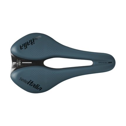Zadel Selle Italia Novus Boost EVO Gravel TM Superflow L3 Blauw