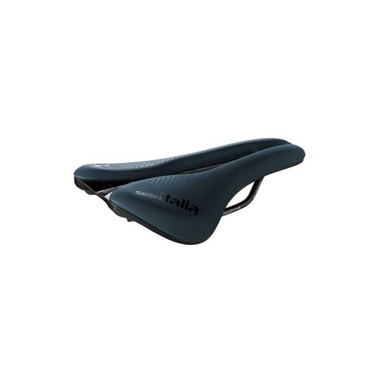 Zadel Selle Italia Novus Boost EVO Gravel TM Superflow L3 Blauw