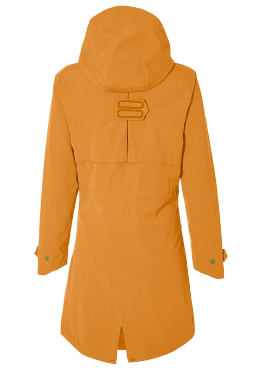 Regenjas Basil Mosse Parka Bruin
