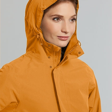 Regenjas Basil Mosse Parka Bruin
