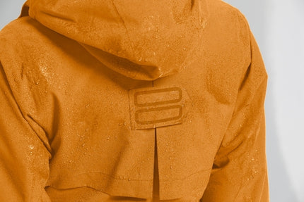 Regenjas Basil Mosse Parka Bruin
