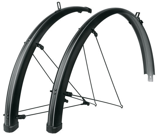 Spatbordset 28" SKS Bluemels Stripes 55MM Zwart
