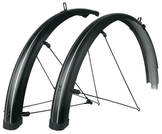 Spatbordset 28" SKS Bluemels Stripes 69MM Zwart