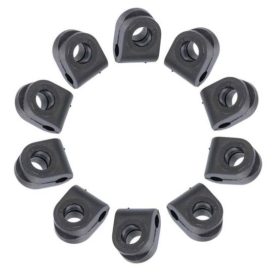 EF Stanghouder CLIP3 PVC set van 10 Spatbord