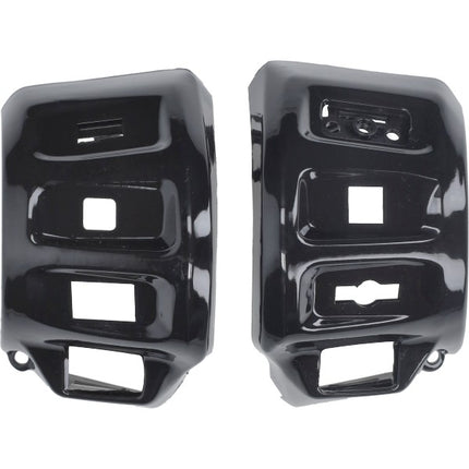 Steering switch set keyless (from 2023) black gloss GTS 125cc, GTS 300, Vespa