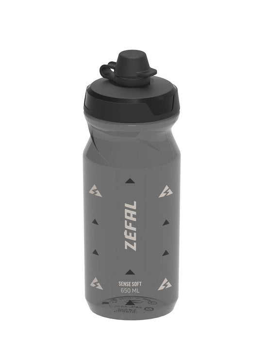 Bidon Zefal Sense Soft 65 No-Mud 650ML Zwart