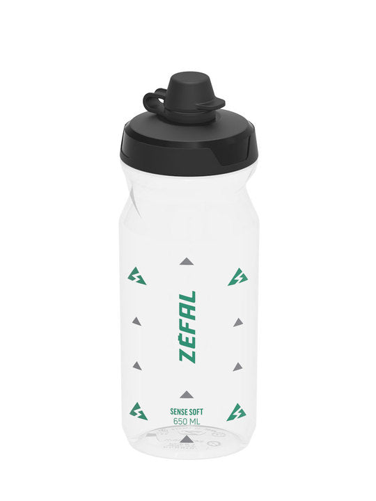Bidon Zefal Sense Soft 65 No-Mud 650ML Transparant