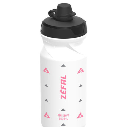 Bidon Zefal Sense Soft 65 No-Mud 650ML Wit