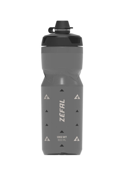 Bidon Zefal Sense Soft 80 No-Mud 800ML Zwart