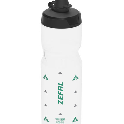 Bidon Zefal Sense Soft 80 No-Mud 800ML Transparant