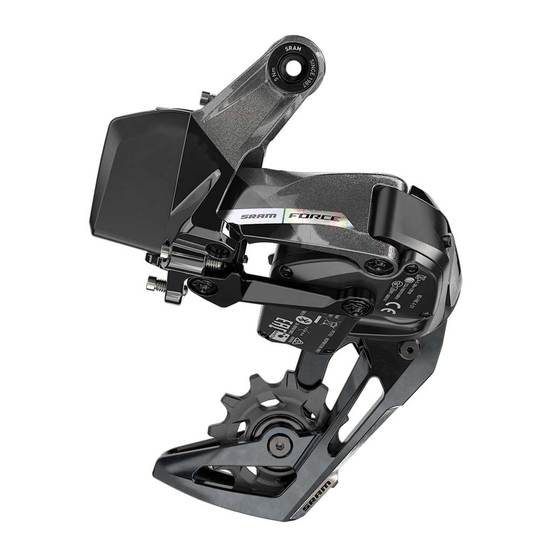 Achterderailleur Sram Force Xplr AXS D2 12V 44T Zwart Grijs
