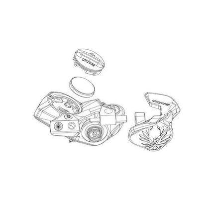 Versd RS AXS POD Infinite Clamp Kit Zwart
