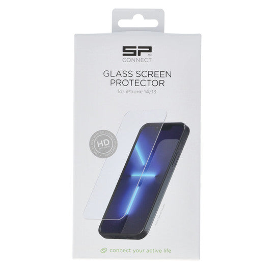 Telefoonhouder Glas Screenprotector SP Connect Teled Iphone 14-13 Transparant