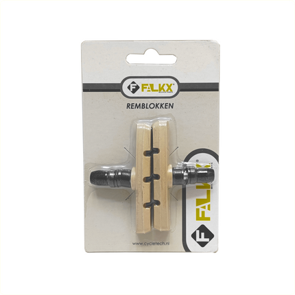 BE0205A Patin de frein v-brake 70mm Allen blanc