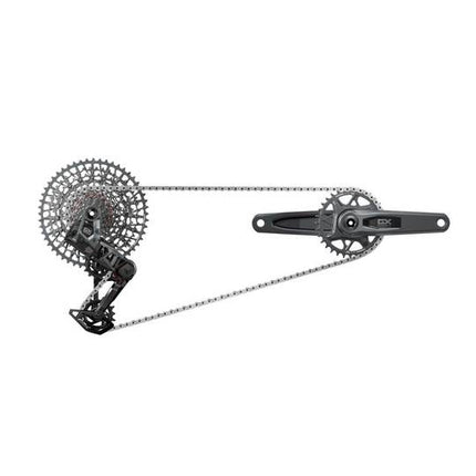 Groepset Sram GX Eagle T AXS D1 Drivetrain 175 32 12V Grijs