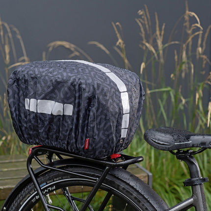 Fietstas regenhoes KLICKfix MANDD-TASD Zwart