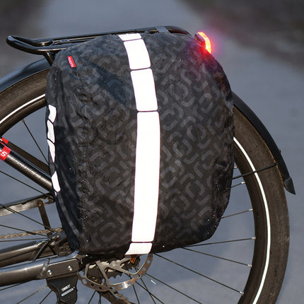 Fietstas regenhoes KLICKfix MANDD-TASD Zwart