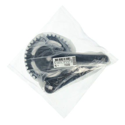 Crankstel SP2 38T Zwart